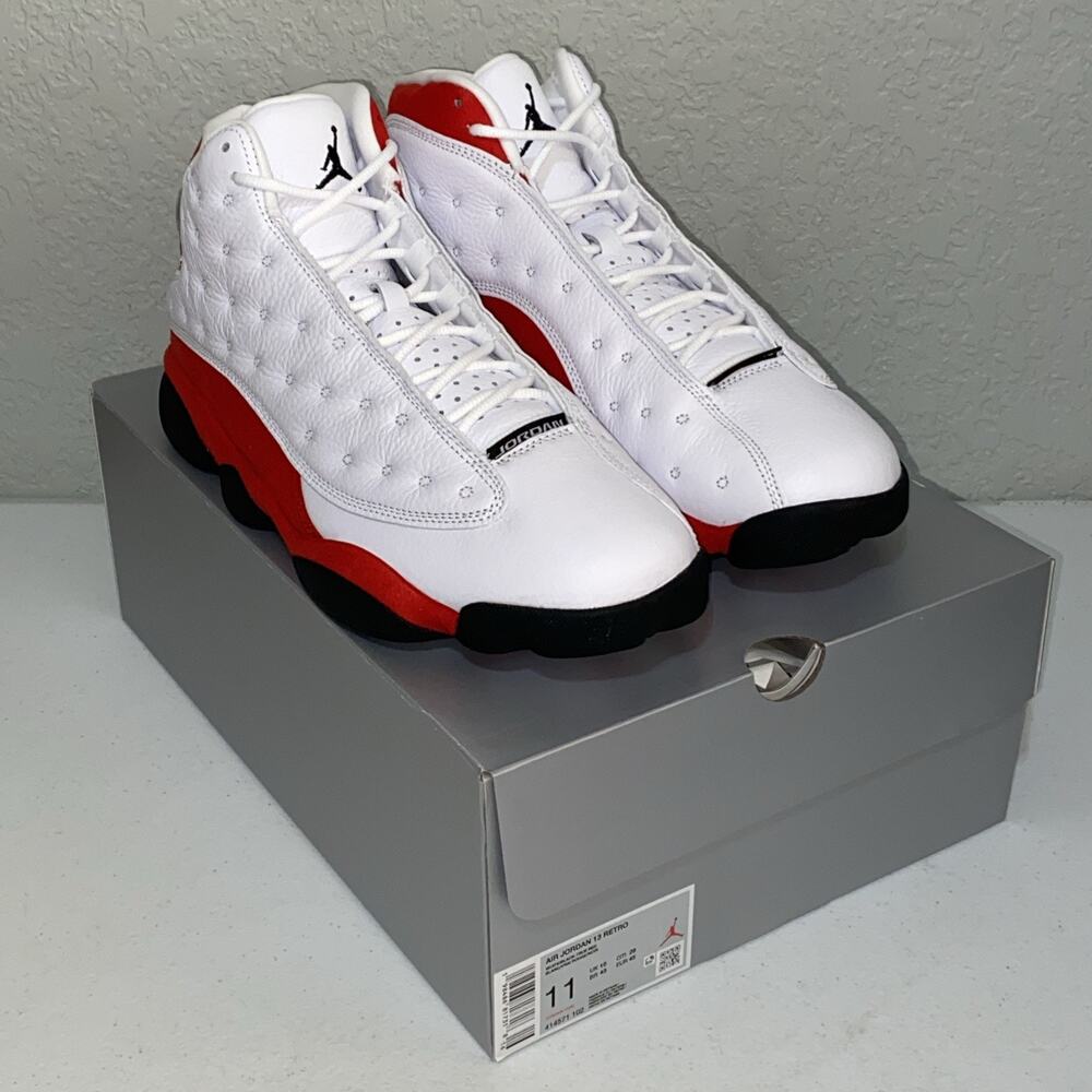 Air Jordan 13 Retro True Red White 2026 414571-102 Sz 11 Mens‎ Chicago Bulls NEW